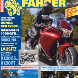 TOURENFAHRER 12/2009 – Triumph Rocket III Touring mit 79 kW (108 PS) im Vergleichstest, Honda VFR 1200 F mit 127 kW (173 PS) im Test