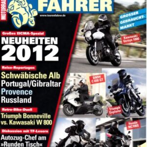 TOURENFAHRER 12/2011 – Kawasaki W 800 mit 35 kW (48 PS) im Touren-Test, Triumph Bonneville T 100 mit 50 kW (68 PS) im Touren-Test