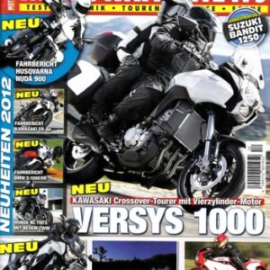 MOTORRAD NEWS 12/2011 – Husqvarna Nuda 900 / R mit 77 kW (105 PS) Test & Technik; Kawasaki Versys 1000 mit 87 kW (118 PS) als Neuheit für 2012; Honda Crosstourer mit 95 kW (129 PS) als Neuheit für 2012