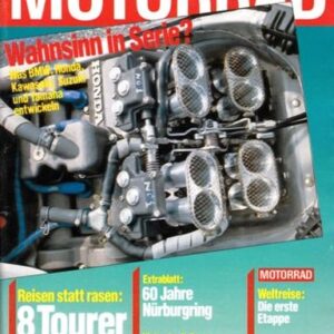 MOTORRAD 12/1987 – Suzuki GSX 400 E; Yamaha SR 500; Honda XL 600 V Transalp; Kawasaki KLR 650