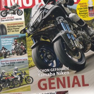MOTORRAD 13/2018 – Yamaha Niken, BMW F 850 GS, BMW F 800 GS