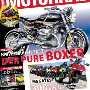 MOTORRAD 13/2012 – Headbanger Motorcycles, eine italienische Custombike-Schmiede; Aprilia RSV4 Factory APRC; BMW S 1000 RR