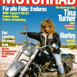 MOTORRAD 13/1987 – Test Moto Guzzi California III; Test Aprilia AF1 125; Vespa 250, hier der Baumann-Rennroller