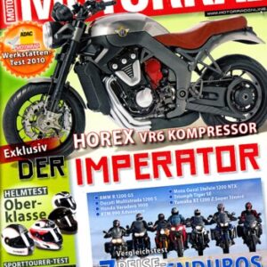 MOTORRAD 14/2010 – Horex VR6; BMW R 1200 GS; Ducati Multistrada 1200 S Sport; Honda Varadero 1000