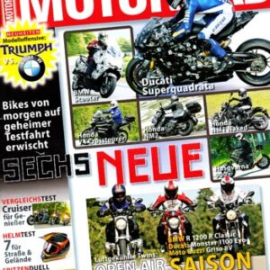MOTORRAD 14/2011 – BMW S 1000 RR; Honda Fireblade; BMW R 1200 R Classic; Ducati Monster 1100 Evo