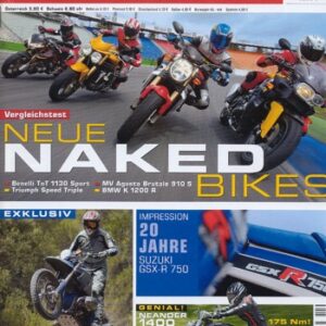 MOTORRAD 14/2005 – BMW HP2; Benelli TnT 1130 Sport; BMW K 1200 R; MV Agusta Brutale 910 S