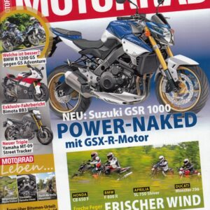 MOTORRAD 14/2014 – Test Bimota BB3; Aprilia SL 750 Shiver; BMW F 800 R; Ducati Monster 796