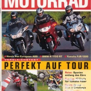MOTORRAD 14/2002 – BMW R 1150 RT; Honda ST 1300 Pan European; Yamaha FJR 1300; Test Husqvarna TE 250