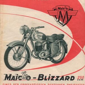 das MOTORRAD + der ROLLER 15/1954 – Test Zündapp Elastic, Test & Technik; Test Meister Saxoni, hier ein Moped-Test