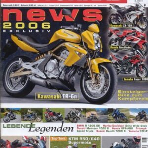 MOTORRAD 15/2005 – Kawasaki ER-6n; Moto Morini Corsaro 1200; Bimota DB5 1000; Test KTM LC4 640 Supermoto