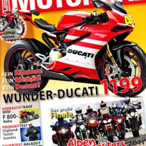MOTORRAD 16/2011 – Test Honda Gold Wing; Test MV Agusta F4 RR; Yamaha FZ1, hier zum Dark Fighter umgebaut; Test Yamaha EC-03