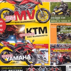 MOTORRAD 16/2006 – Test BMW R 1200 R; Test BMW K 1200 S; Test Jawa 650 Style; KTM 450 SX-F, Modelljahr 2007