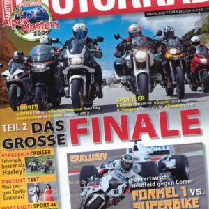 MOTORRAD 17/2009 – Test Moto Guzzi 1200 Sport 4V; Test Blata 125 BXM; Harley-Davidson Dyna Street Bob; Triumph Thunderbird