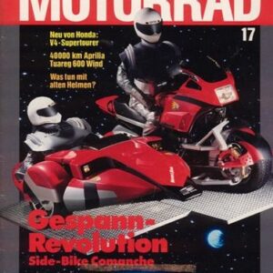 MOTORRAD 17/1989 – Test Moto Morini Dart 350; Test Yamaha FJ 1200, hier als Side-Bike Comanche; Test Cagiva Freccia C 12 R