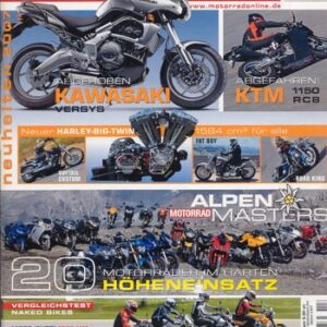 MOTORRAD 17/2006 – BMW F 800 S; Ducati Monster 695; Kawasaki ER-6f; Yamaha MT-03