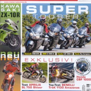 MOTORRAD 18/2007 – Test Benelli TreK 1130 Amazonas; Test Aprilia SL 750 Shiver; BMW K 1200 GT; Honda Pan European