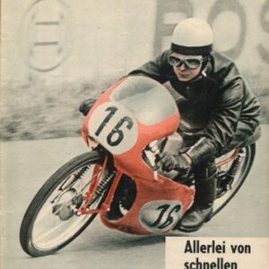 DAS MOTORRAD 18/1961 – Test & Technik; AJS 350 ccm Einzylinder, DAS MOTORRAD baut am Motor