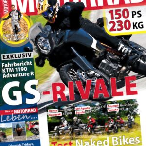 MOTORRAD 18/2012 – KTM 1190 Adventure R; Honda Hornet 600; Kawasaki Z 750 R Black Edition; MV Agusta Brutale 675