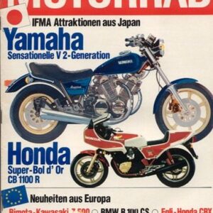 MOTORRAD 18/1980 – Test Laverda 1000 Jota; Bimota-Kawasaki Z 500, italienische Kleinkunst; Test Morini AMEX 250 J