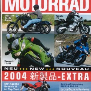MOTORRAD 18/2003 – Vorstellung Yamaha FZ6; Vorstellung Yamaha FZ6 Fazer; Vorstellung BMW R 1200 C Montauk; Test MV Agusta Brutale S