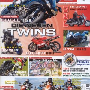 MOTORRAD 19/2007 – Test Buell 1125 R; Test Triumph Street Triple; Buell XB12STT Lightning Super TT; KTM 690 Supermoto