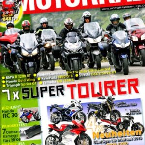 MOTORRAD 19/2010 – HONDA VFR 750 R; BMW R 1200 RT; Harley-Davidson Electra Glide Ultra Limited; Honda Gold Wing