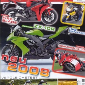 MOTORRAD 20/2007 – Test Suzuki Hayabusa 1300; Ducati Desmosedici RR; Triumph Street Triple; Honda Hornet 600