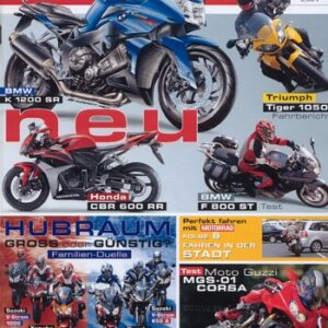 MOTORRAD 20/2006 – Triumph Tiger 1050; Test BMW F 800 ST; Vergleich Honda CBF 600 S; Vergleich Honda CBF 1000