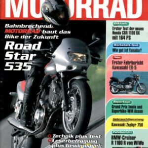 MOTORRAD 20/1996 – Test Honda CBR 1100 XX; Test Kawasaki ER-5; BMW R 1100 R, hier als WiWo-Umbau Liberte