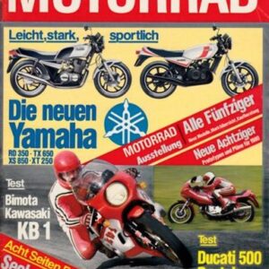 MOTORRAD 20/1979 – Test Bimota KB1; Test Ducati Pantah 500; Kawasaki Z 1000 Z1-R, ab Modell 1977