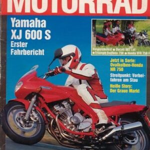 MOTORRAD 20/1991 – Ducati Paso 906, hier als Armec-Tremola-Gespann; Test Yamaha XJ 600 S Diversion; Ducati 907 i.e.; Honda VFR 750 F