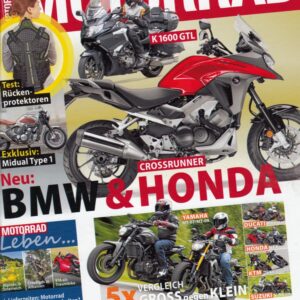 MOTORRAD 20/2014 – Test Midual Type 1; Ducati Monster 821; Ducati Monster 1200; Honda VFR 800 F