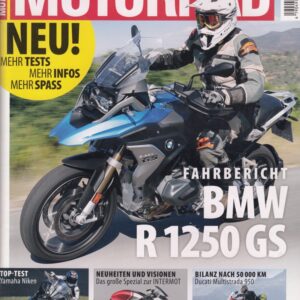MOTORRAD 21/2018 – BMW R 1250 GS, Yamaha Niken, Ducati Multistrada 950