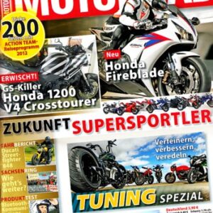 MOTORRAD 21/2011 – Test Ducati Streetfighter 848; Harley-Davidson Softail Night Train, hier getunt als Green Flame