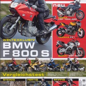 MOTORRAD 21/2005 – Triumph Daytona 675; Ducati Monster 620 Dark; Honda CBF 600; Hyosung GT 650