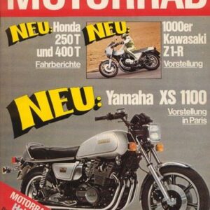MOTORRAD 21/1977 – Kawasaki Z 1000 Z1-R; Test Fantic Caballero 125 Trial; Test Honda CB 250 / 400 T; Test Gilera 50 Touring