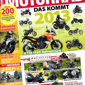 MOTORRAD 21/2012 – KTM 1190 Adventure / R; Test Ducati Multistrada 1200 S Touring