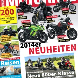 MOTORRAD 21/2013 – Suzuki V-Strom 1000; Kawasaki Z 1000 SX; Vergleich BMW F 800 GT; Vergleich Ducati Hyperstrada