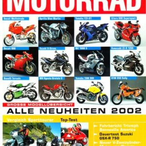 MOTORRAD 21/2001 – Test Ducati MH 900e; Test Triumph Bonneville America; Test Suzuki GSX-R 750; Test VOR EN 400, Test & Technik