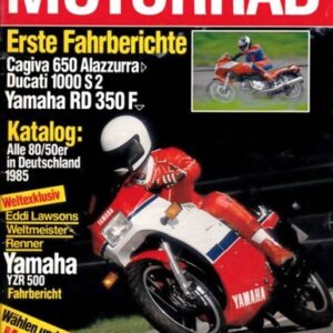 MOTORRAD 22/1984 – Test Cagiva Alazzurra 650 mit 37 kW (50 PS) im Test; Yamaha FZ 750, die Technik