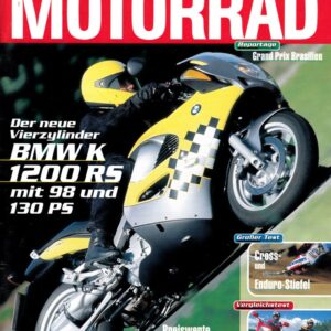 MOTORRAD 22/1996 – Honda CBR 1100 XX; Kawasaki ZZ-R 1100; BMW K 1200 RS; Honda CB 500