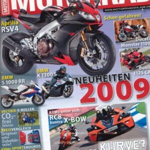 MOTORRAD 22/2008 – BMW K 1300 S; BMW K 1300 GT; BMW K 1300 R; Test Ducati Monster 1100