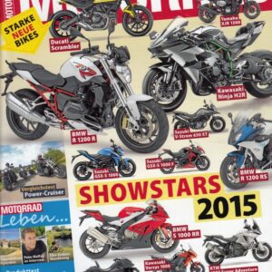 MOTORRAD 22/2014 – BMW R 1200 R; Kawasaki Ninja H2; Harley-Davidson V-Rod Muscle; Honda Gold Wing F6C