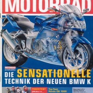 MOTORRAD 22/2003 – Test Honda CB 1300; Ducati 999 S; Honda CBR 900 RR Fireblade; Suzuki GSX-R 1000