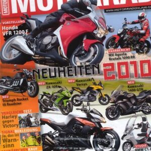 MOTORRAD 22/2009 – Honda VFR 1200 F; Vorstellung Triumph Rocket III Roadster; Test MV Agusta Brutale 990 R