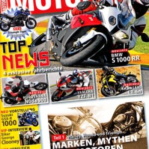 MOTORRAD 23/2011 – Test BMW S 1000 RR; Test Husqvarna Nuda 900 / R; Test Yamaha YZF-R1; Test Kawasaki ER-6n