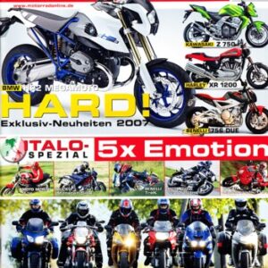 MOTORRAD 23/2006 – Yamaha XVS 1300 A Midnight Star; Test BMW F 800 S; Test Honda CBF 1000; Test Kawasaki ER-6f