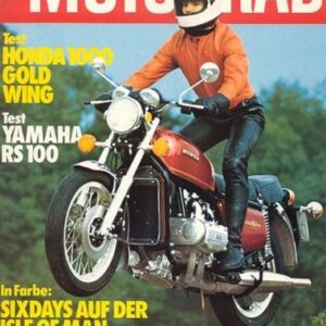 DAS MOTORRAD 23/1975 – Test Honda GL 1000 Gold Wing; Test Yamaha RS 100; Test Münch 4 TTS-E 1200