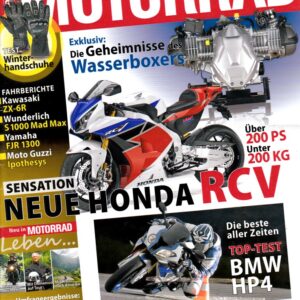 MOTORRAD 23/2012 – BMW R 1200 GS; Test Kawasaki ZX-6R 636; Test BMW HP4; Test Yamaha FJR 1300