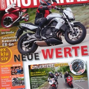 MOTORRAD 23/2008 – Test Kawasaki ER-6n; Aprilia NA 850 Mana; Ducati 1098; Honda Fireblade